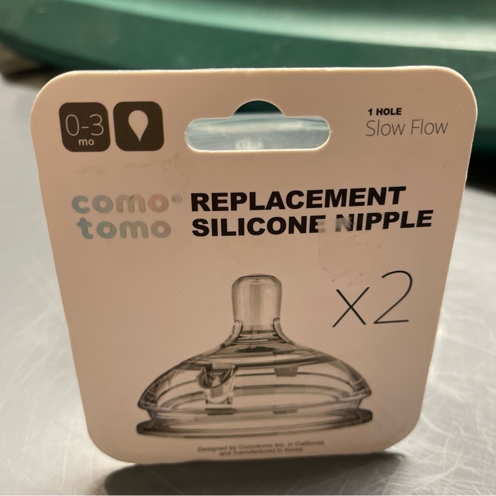Comotomo Replacement Silicone Nipple - Clear